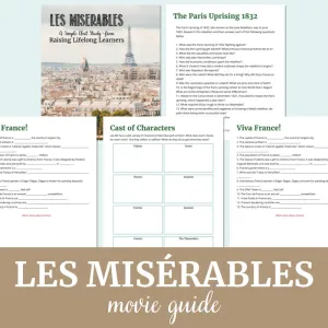 Les Miserables Movie Study