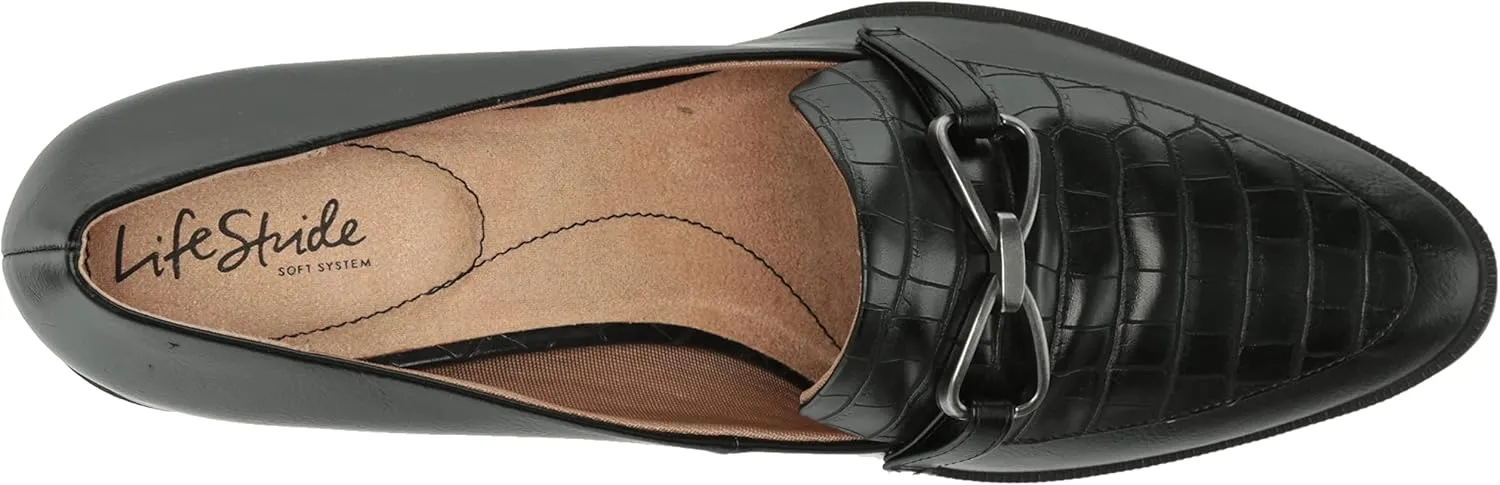 Lifestride Women's Devyn 2 Block Heel Loafer