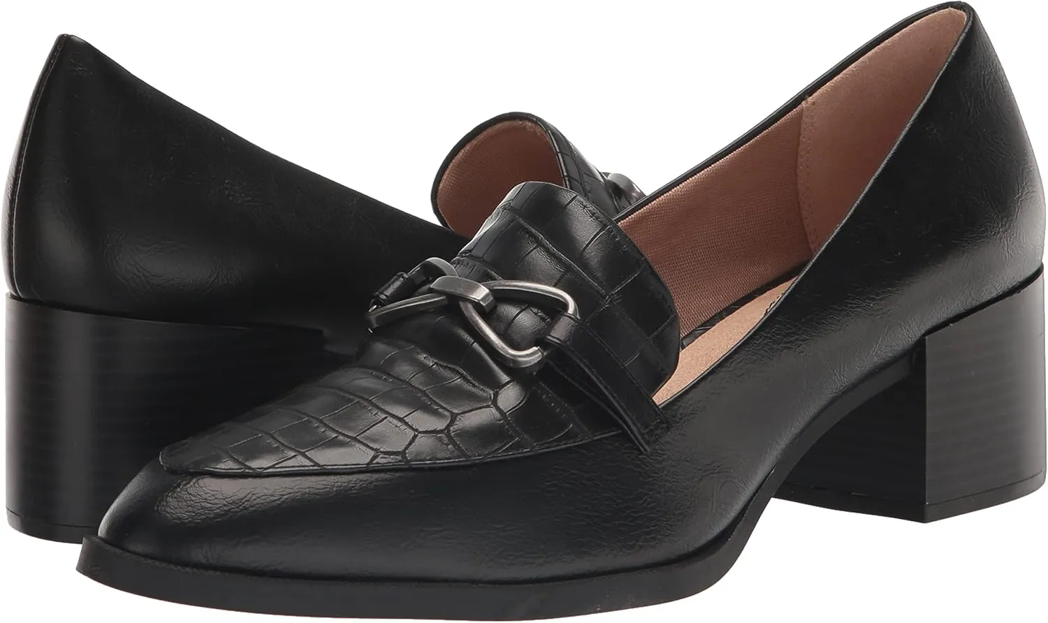 Lifestride Women's Devyn 2 Block Heel Loafer