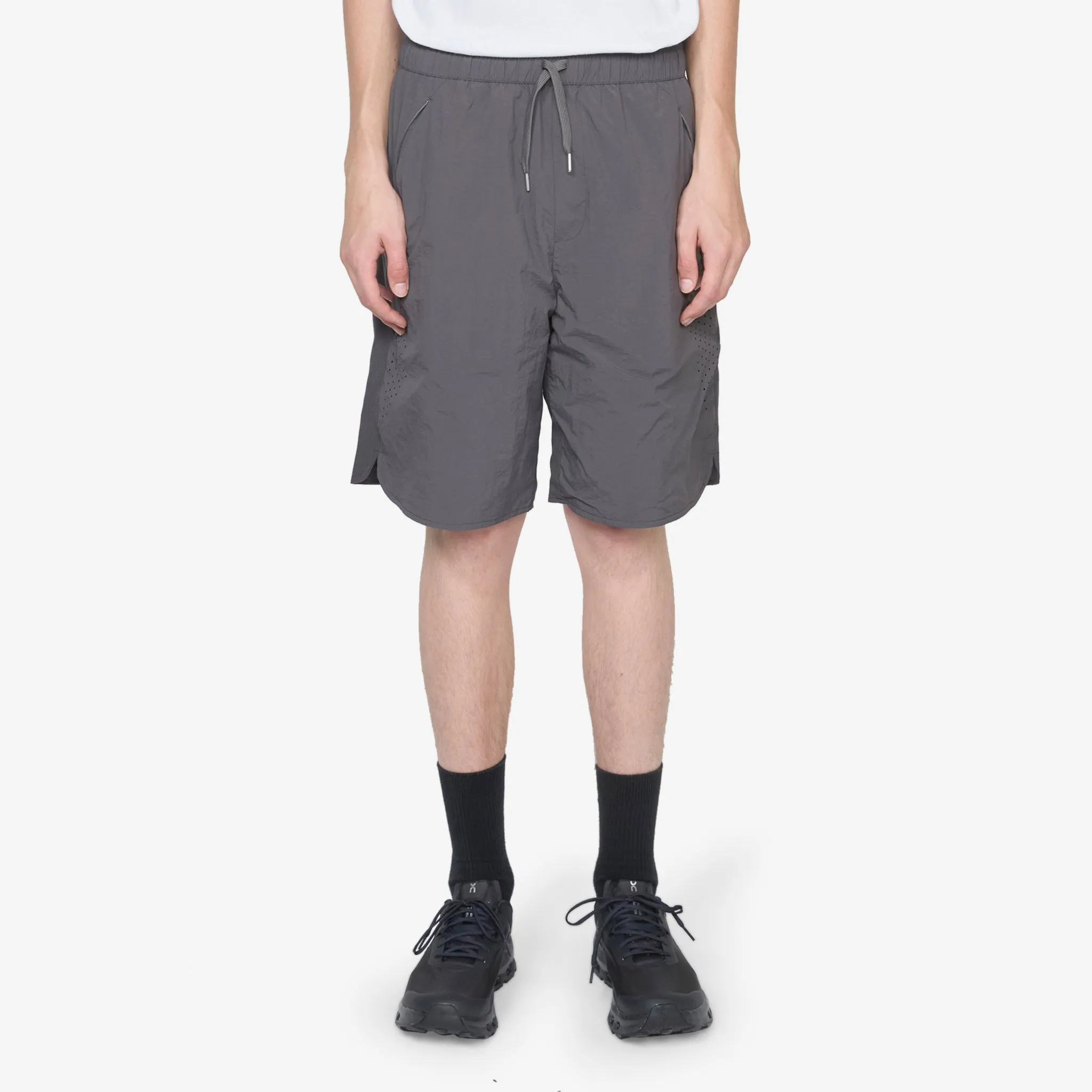 Light Technical Shorts Dark Grey