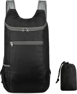 Lightweight Foldable Backpack Packable Small Shoulder Bag Waterproof Travel Hiking Camping Daypack for Women Men