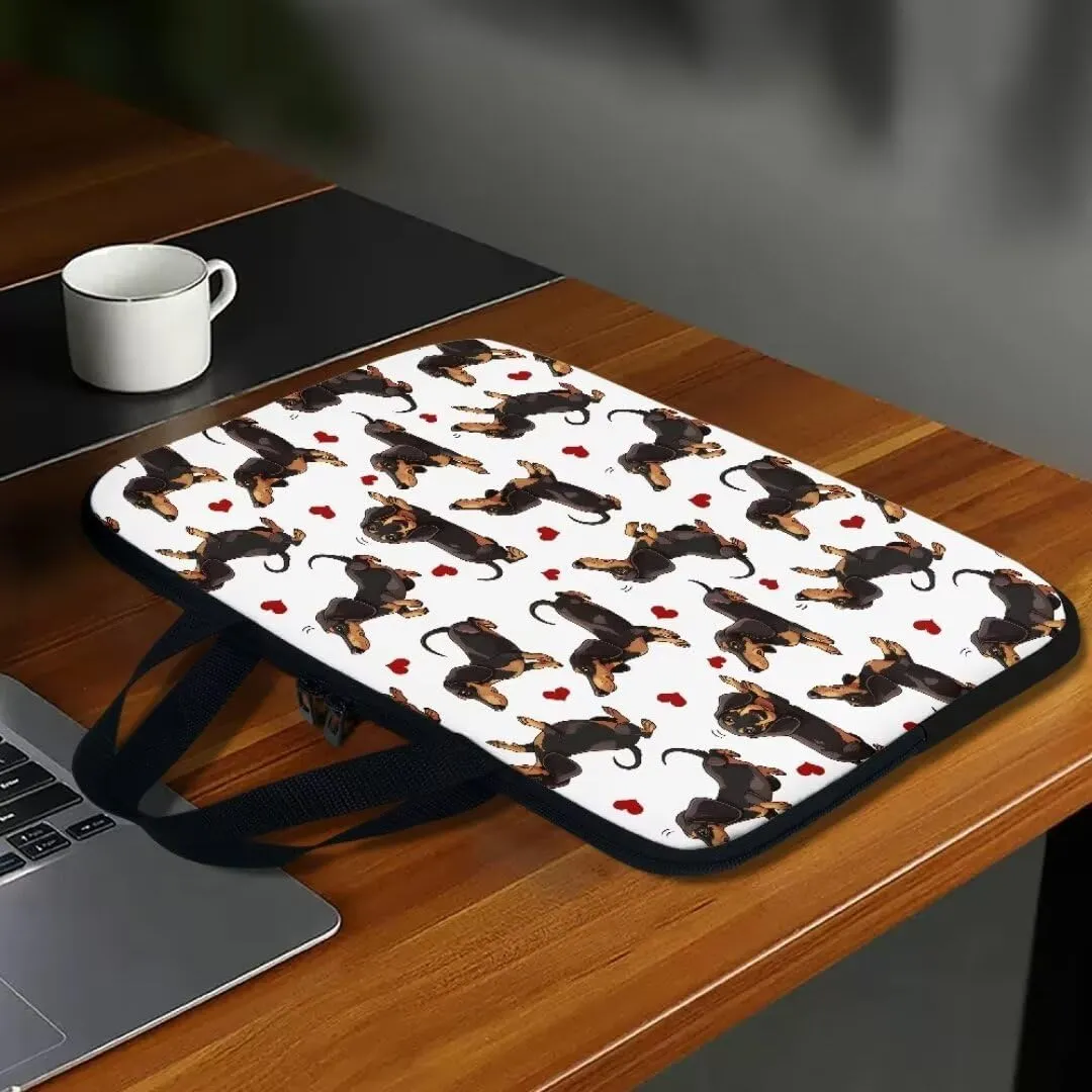 Lightweight Laptop Handbag Angry Cat Notebook Case Funny Laptop Sleeve Case,Gift for Women Girls Laptop and Tablet Case-17 inch
