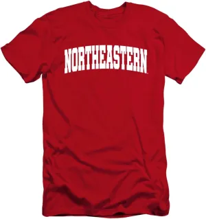 LOGOVISION Northeastern University School Name Arch Unisex Adult Canvas Brand T Shirt
