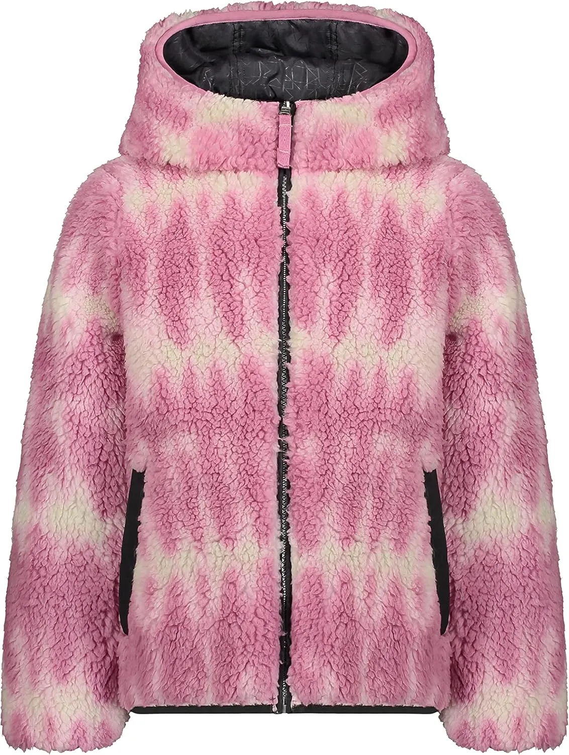 LONDON FOG Girls' Midweight Fleece Lined Jacket
