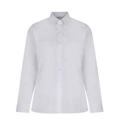 Long Sleeve Blouse (Twin Pack) White
