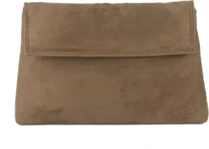 LONI Womens Charming Clutch Purse Shoulder Cross-body Bag Faux Suede