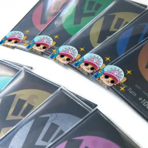 Luffy Oversleeves Matte Clear: Outer Sleeves 60 CT - Compatible with Standard Sized Cards Such as One Piece, Magic The Gathering Cards (Chopper)