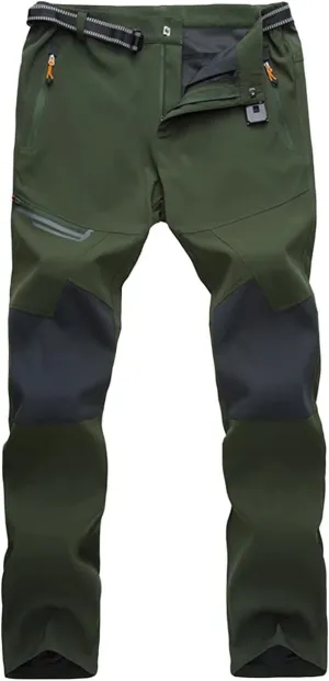 MAGCOMSEN Men's Hiking Pants Quick-Dry Water Resistant Lightweight Work Outdoor Pants with Zipper Pockets