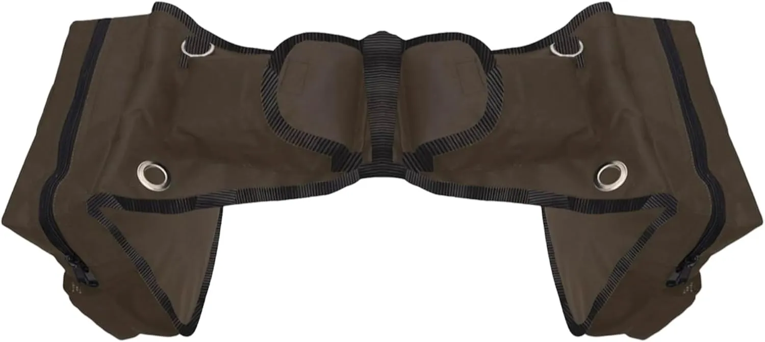 Majestic Ally 1000D Nylon Saddle Bag for Horseback Riding