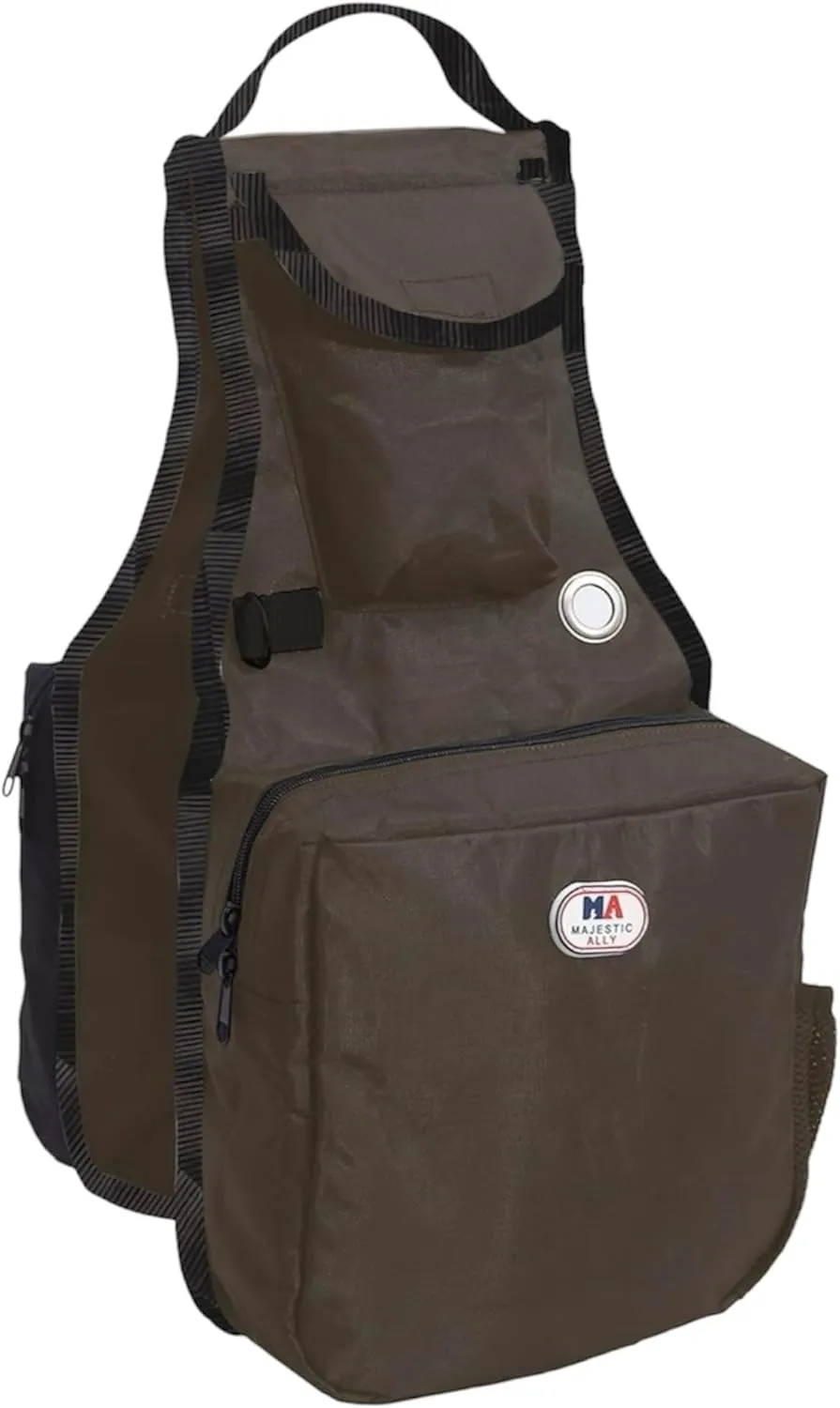 Majestic Ally 1000D Nylon Saddle Bag for Horseback Riding