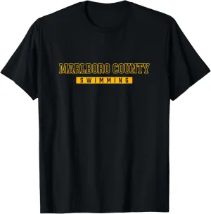 Marlboro County High School Swimming T-Shirt