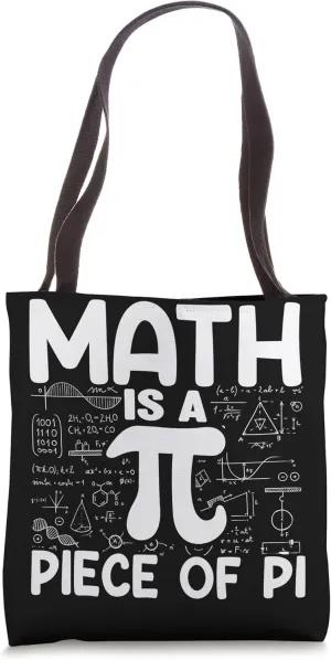 Mathematics Saying Math Teacher Calculation School Math Tote Bag