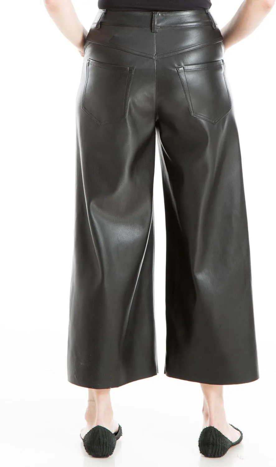 Max Studio Women's Fuax Leatherette Pant