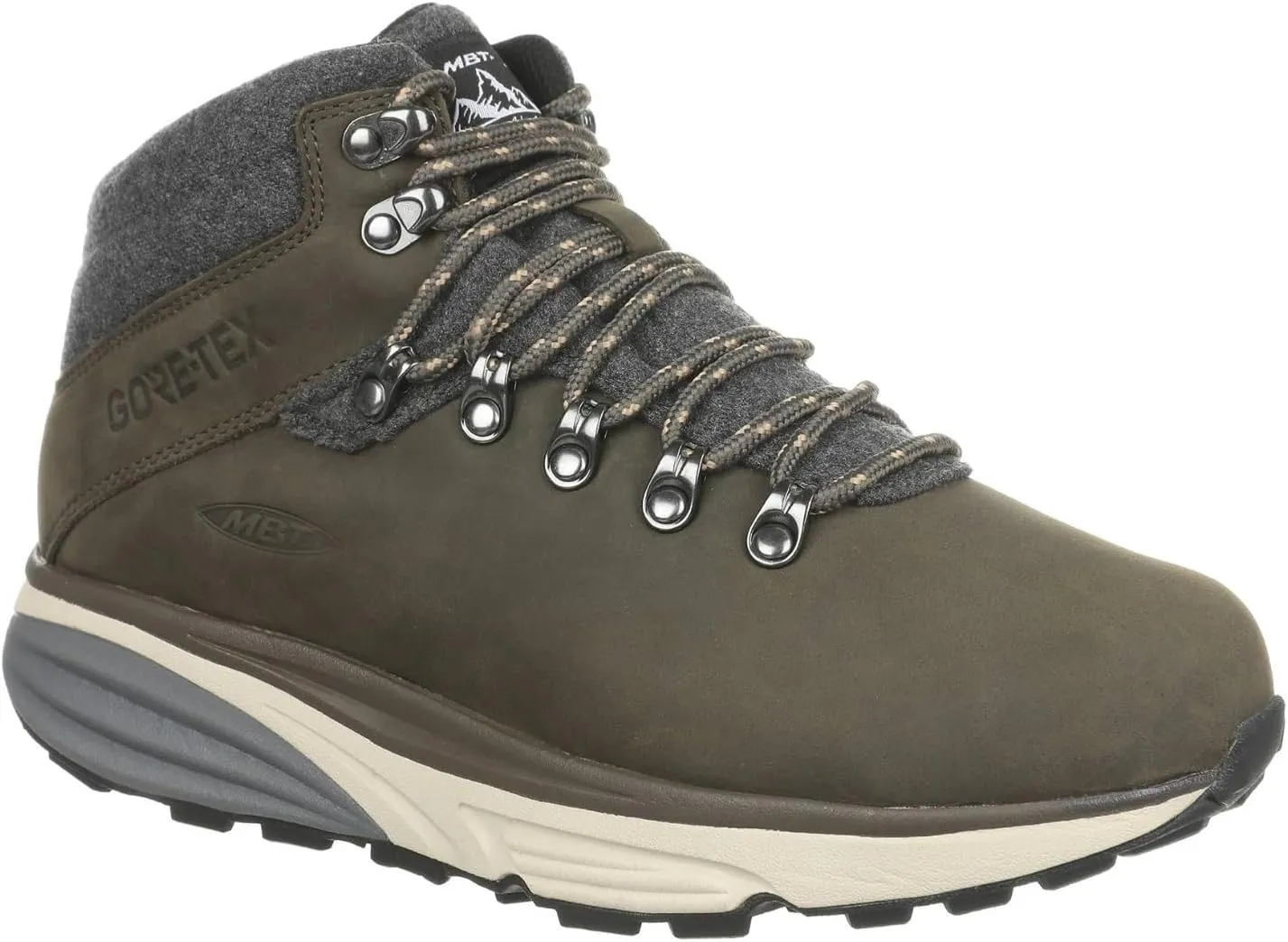 MBT Womens MT Alpine Sym Nubuck Leather Trainers