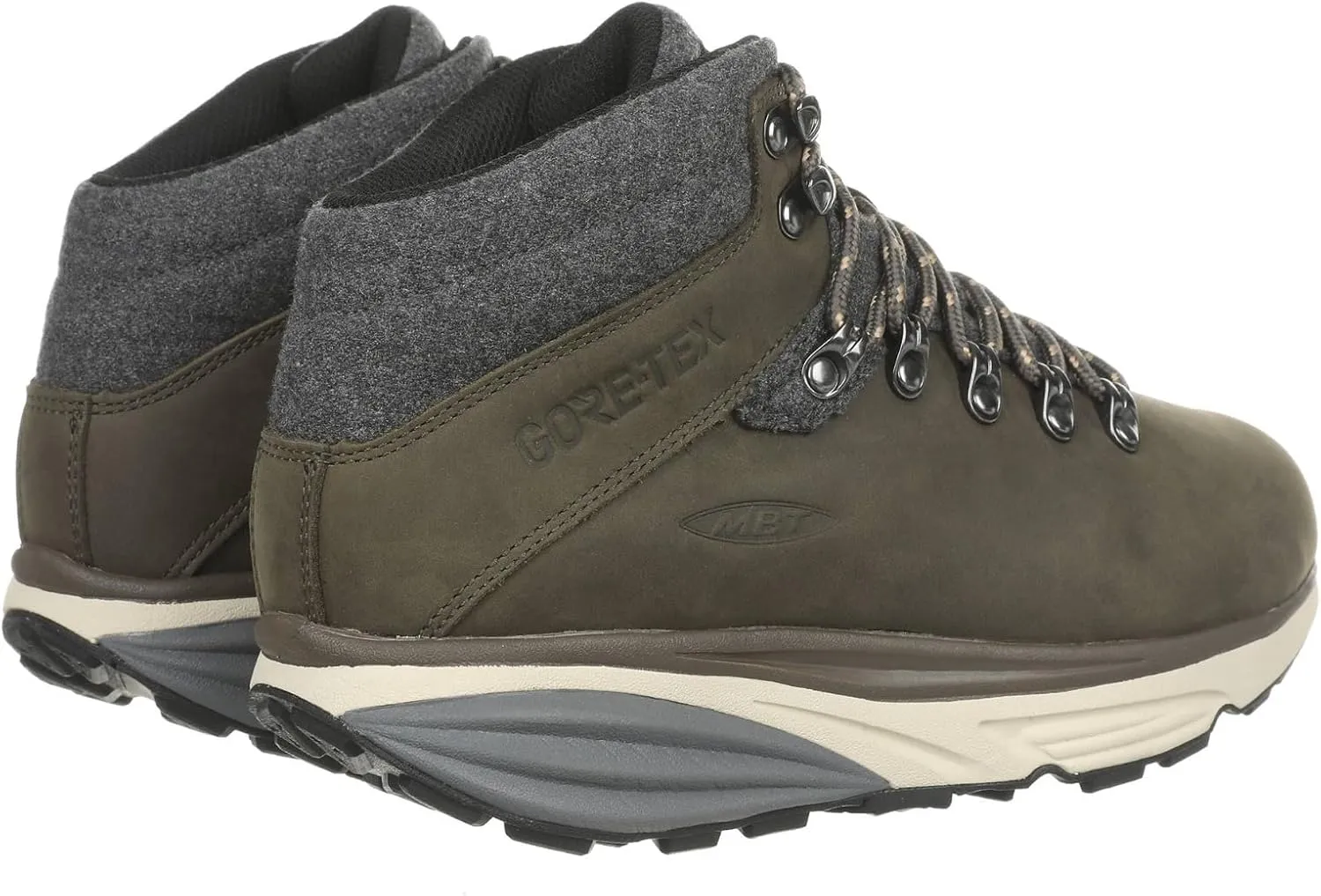 MBT Womens MT Alpine Sym Nubuck Leather Trainers