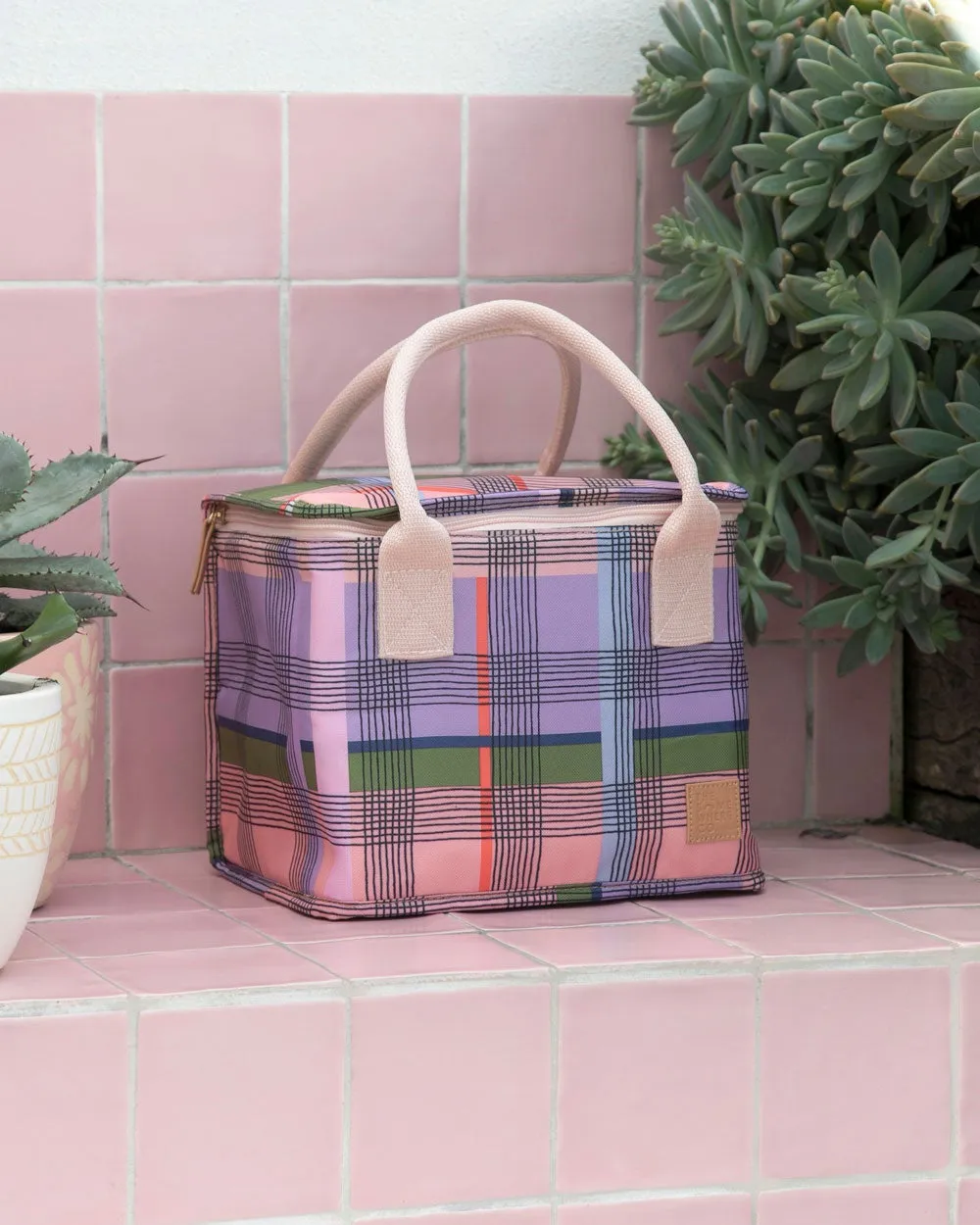 Meadow Lunch Bag w/ Canvas Handles