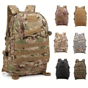 Men's Camouflage Hiking Backpack | Multicolor