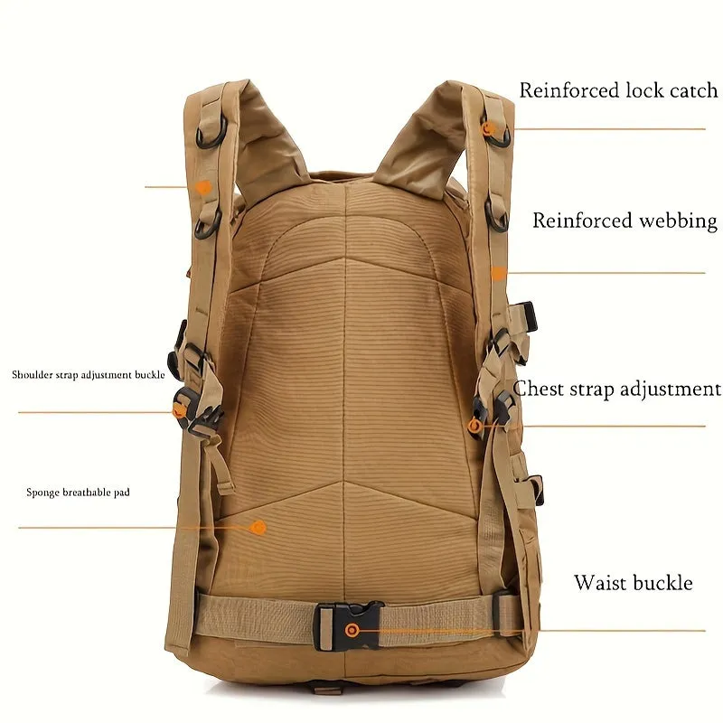 Men's Camouflage Hiking Backpack | Multicolor