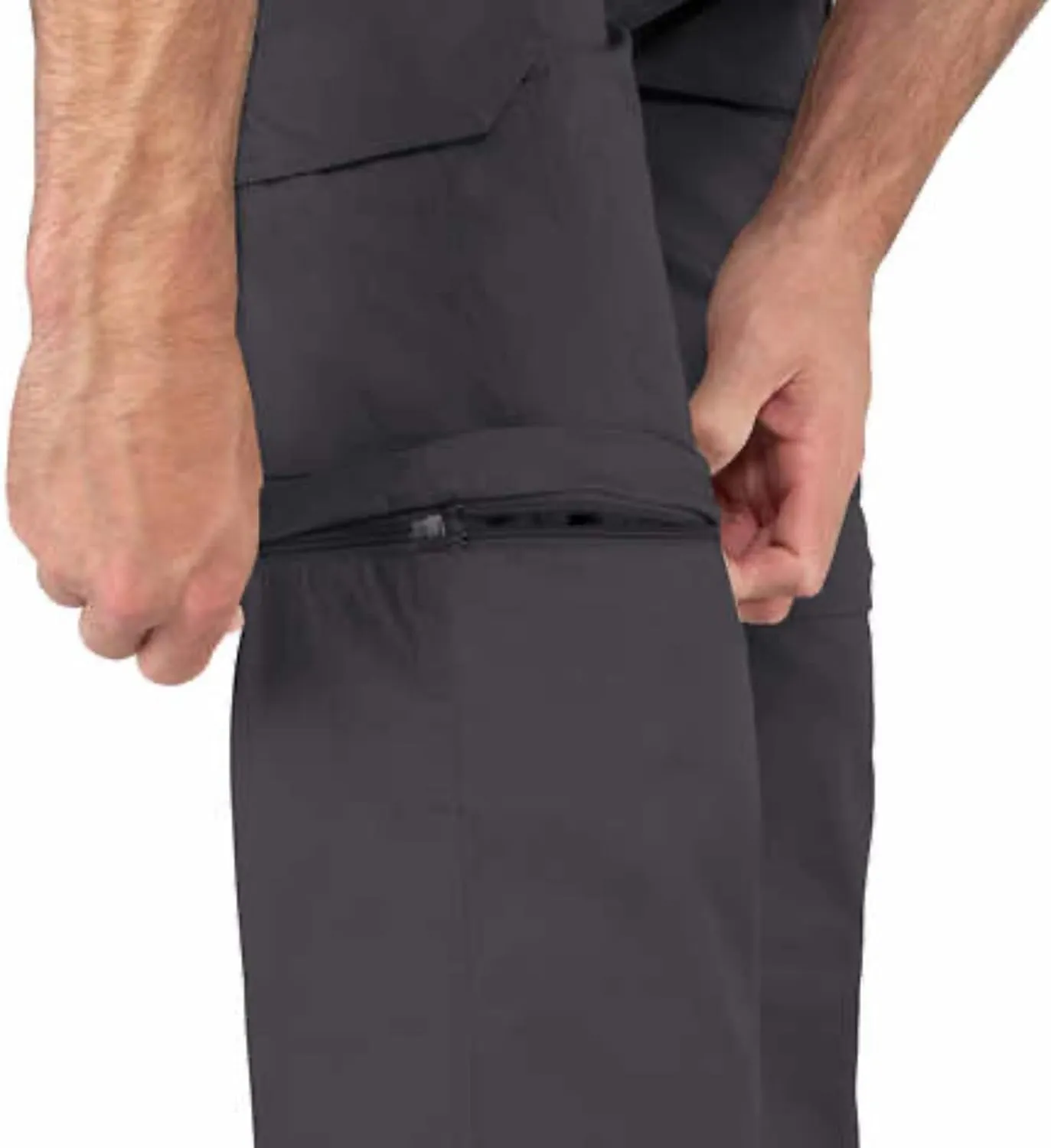 Men's Convertible Cargo Hiking Pants Shorts,(Size: M/L/2X, Many Colors)
