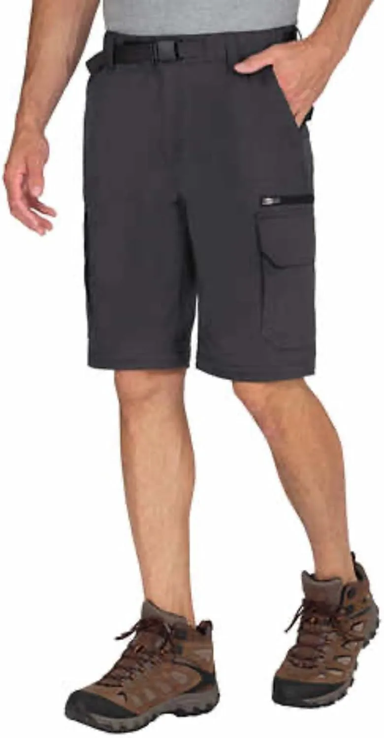Men's Convertible Cargo Hiking Pants Shorts,(Size: M/L/2X, Many Colors)