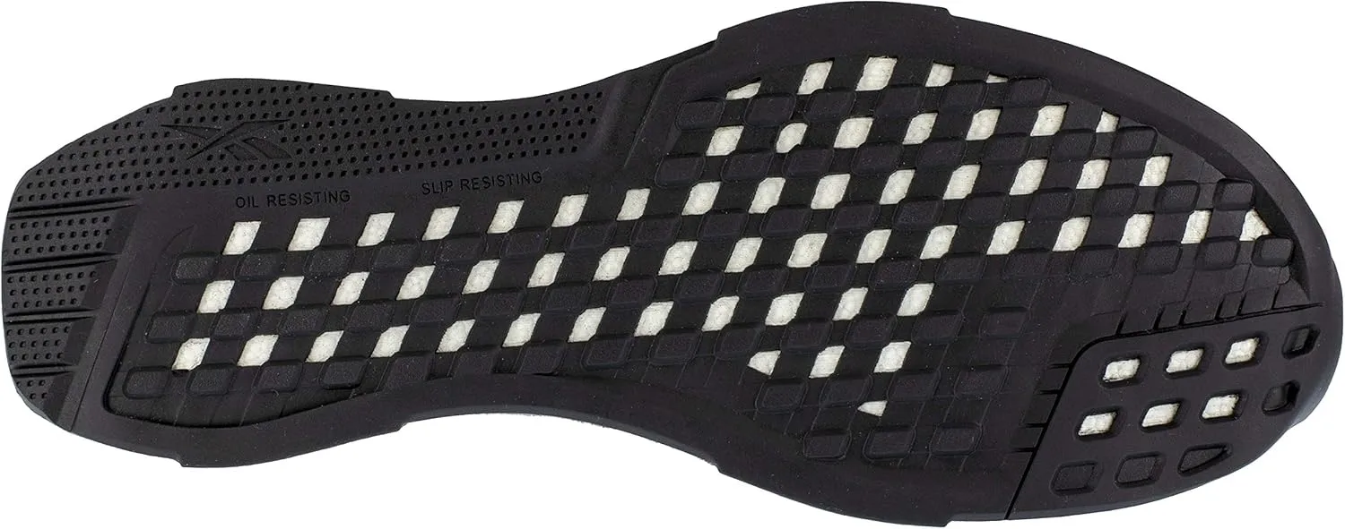 Men's Rb4302 Fusion Formidable Safety Composite Toe Athletic Work Mid Cut Shoe Black and Grey Industrial & Construction Boot