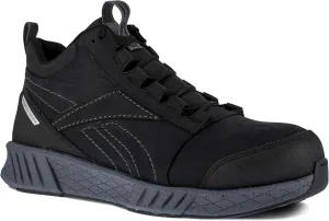 Men's Rb4302 Fusion Formidable Safety Composite Toe Athletic Work Mid Cut Shoe Black and Grey Industrial & Construction Boot