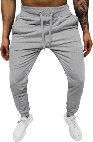 Mens Sweatpants Tapered and Color Trousers Leisure Women Solid Mens Hiking Outwork Pants Joggers Tactical Sweatpants