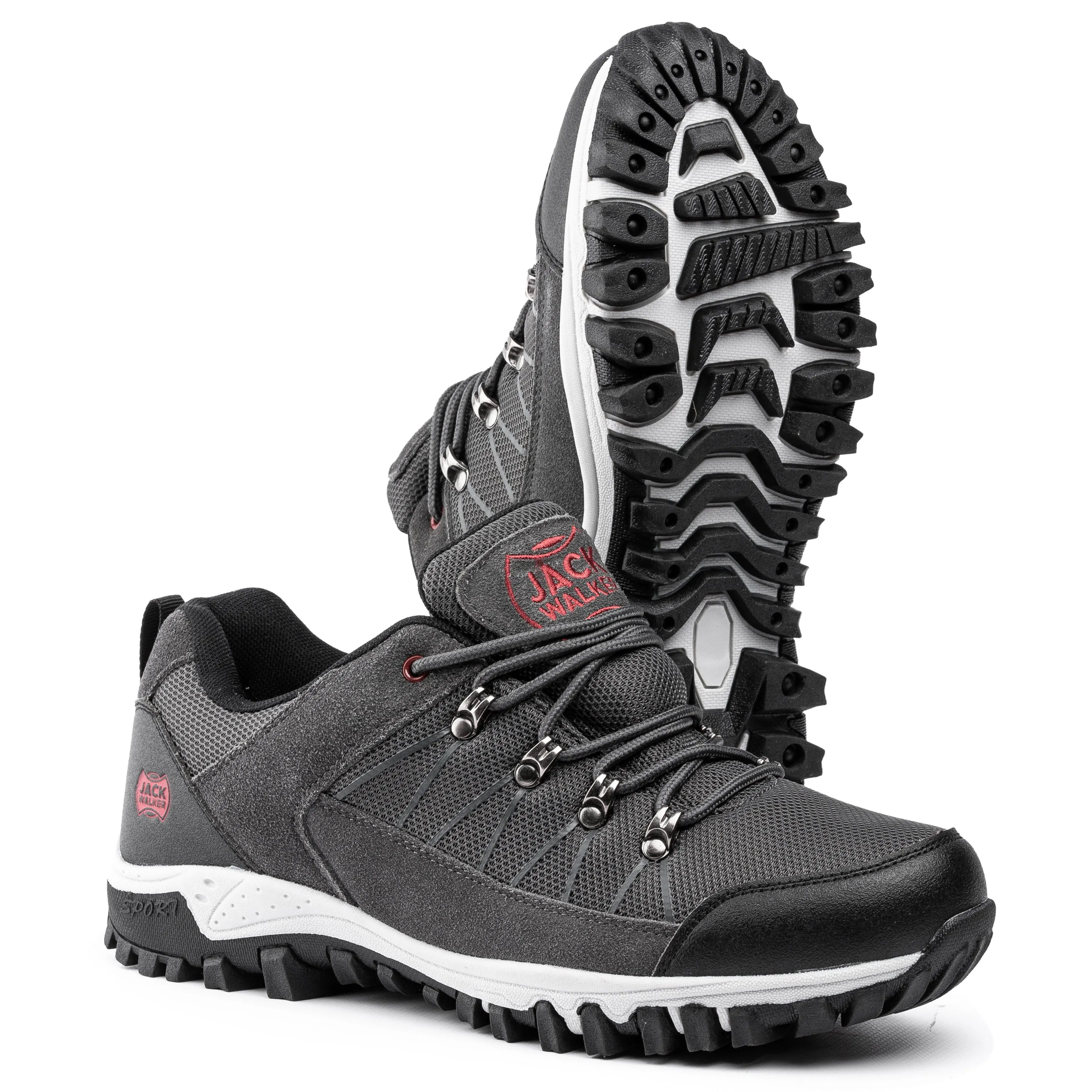 Mens Walking Ultra Lightweight Vent Low Rise Hiking Trekking Waterproof Trainers JW020