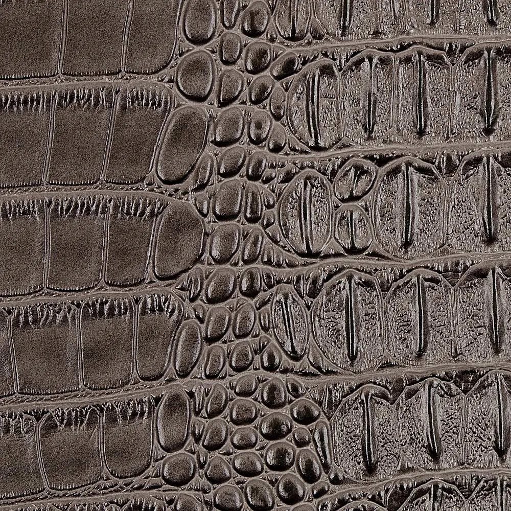 Metallic Faux Gator Vinyl Fabric
