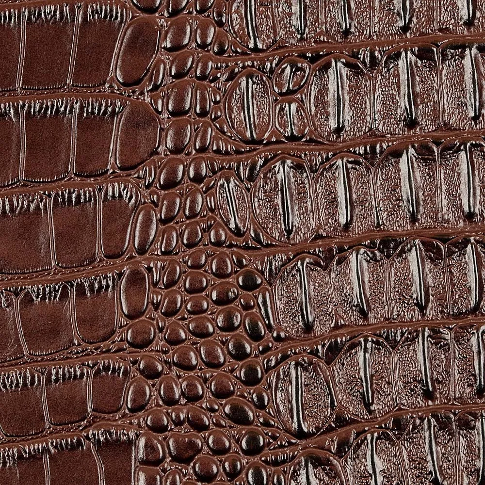 Metallic Faux Gator Vinyl Fabric