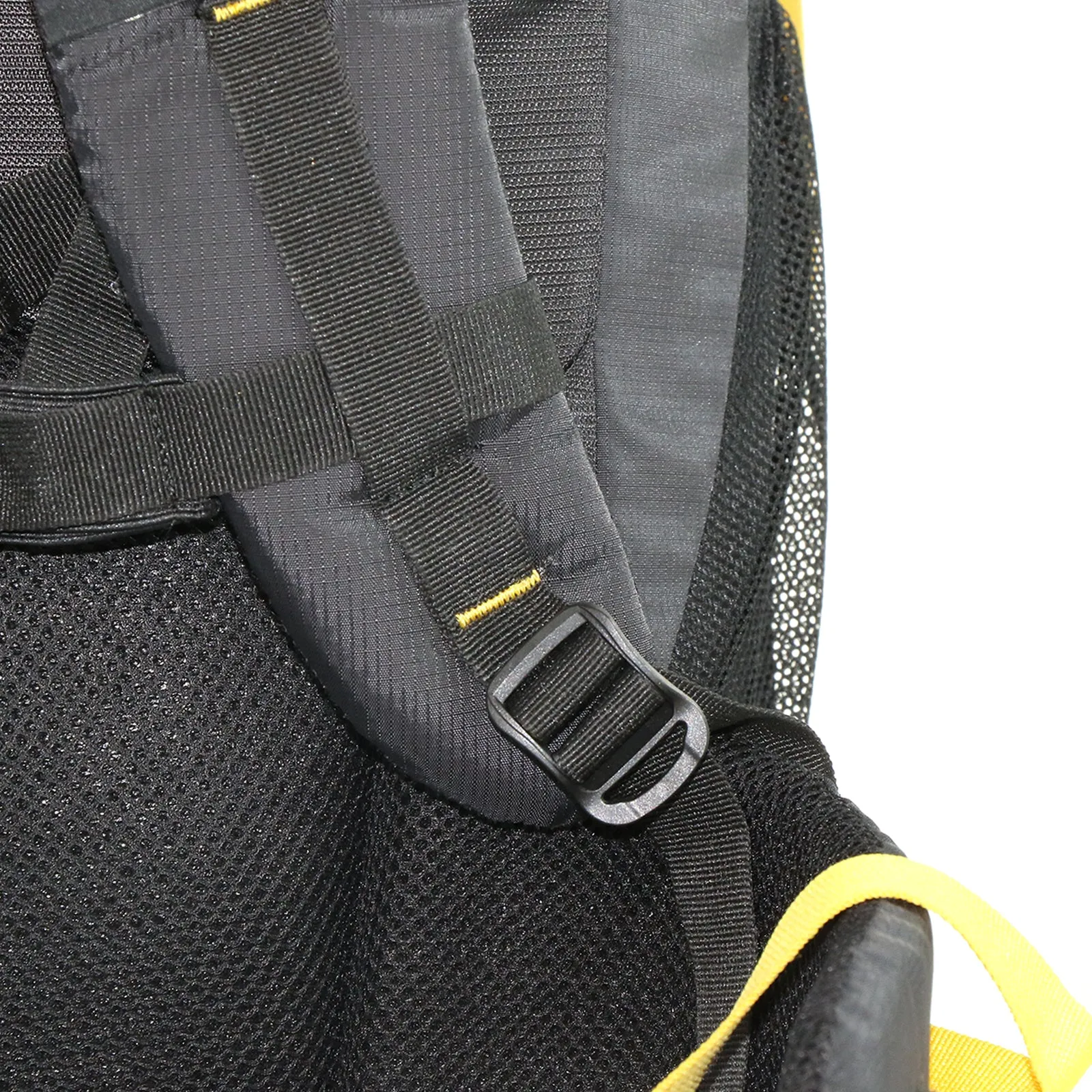 Mike Adventure 60L Trekking Backpack - Black and Yellow