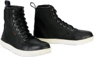 Milwaukee Leather Men's Motorcycle Reinforced Street Biker Casual Riding Shoes Leather Suede Canvas - 15
