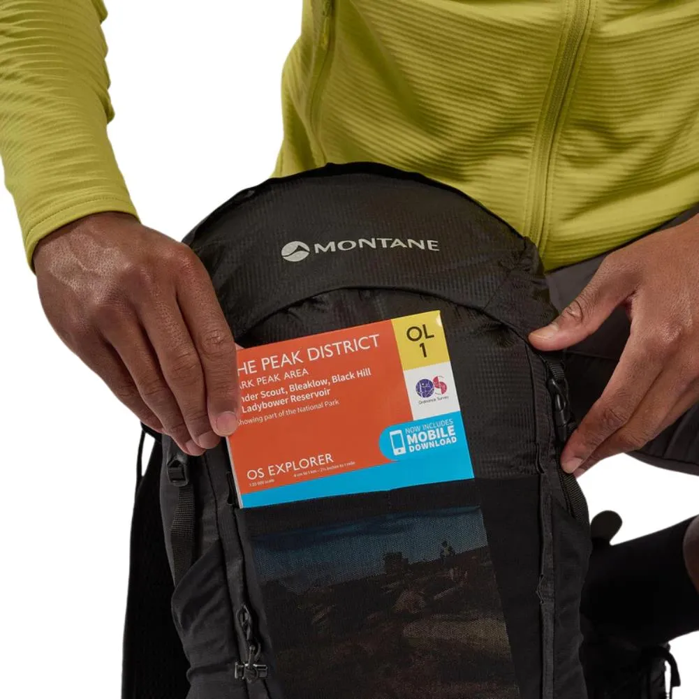 Montane Trailblazer 25L Backpack 2024 (Black)