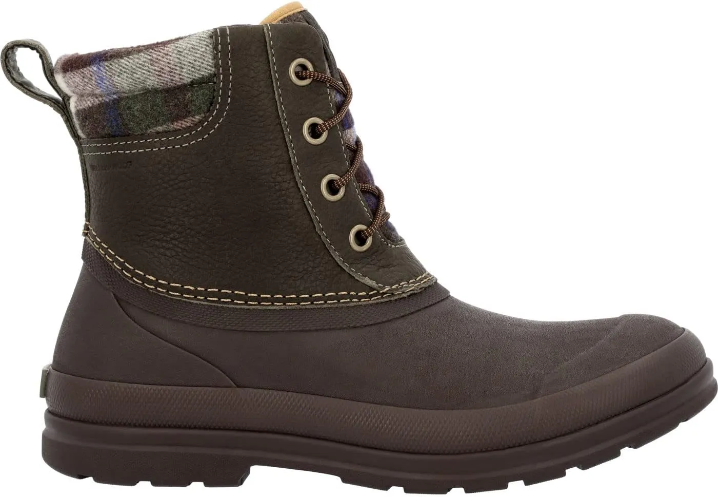 MUCK Men's Odl3pld Originals Leather Duck Lace