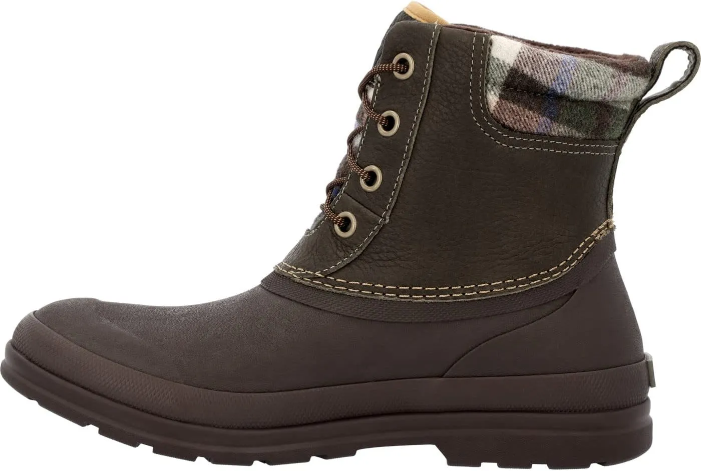 MUCK Men's Odl3pld Originals Leather Duck Lace