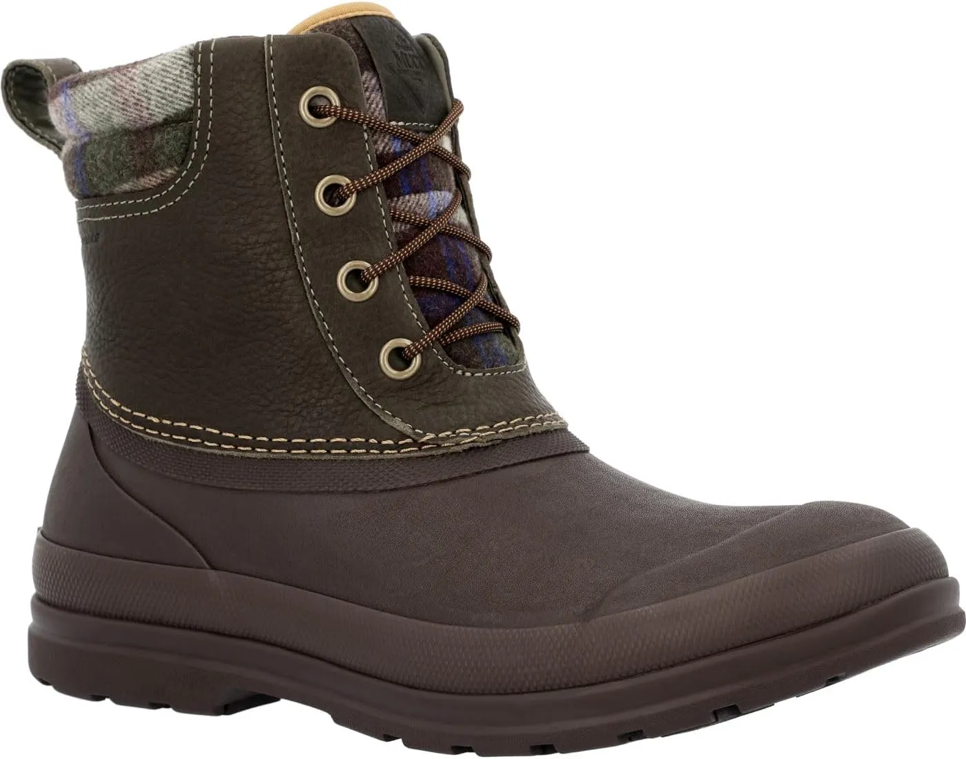 MUCK Men's Odl3pld Originals Leather Duck Lace