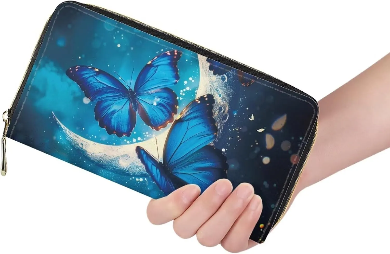 Mumeson Boho Style Women Travel Wallet Long Coin Purse Clutch Cell Phone Case