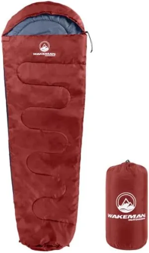 Mummy Sleeping Bag - Water-Resistant Adult Cold Weather Sleeping Bag