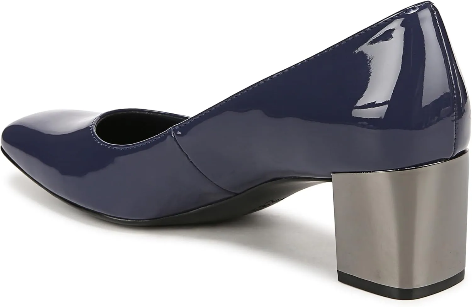 Naturalizer Womens Karina Low Block Heel Square Toe Pump