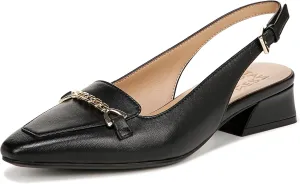 Naturalizer Women's Lindsey Slingback Pointed Toe Low Block Heel Pump