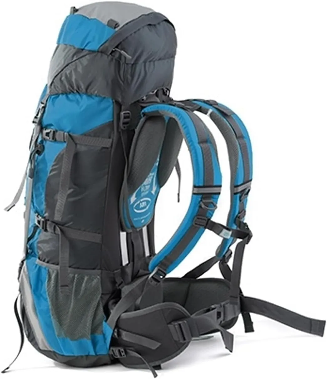 Naturehike 70 5L Lightweight Hiking Backpack, Tear-resistant Fabrics-Light CR Carrying System-Comfortable Weight-Bearing(Blue)