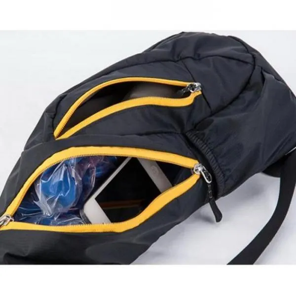 NatureHike Water Resistant Sling Shoulder Bag for Men & Women Gray