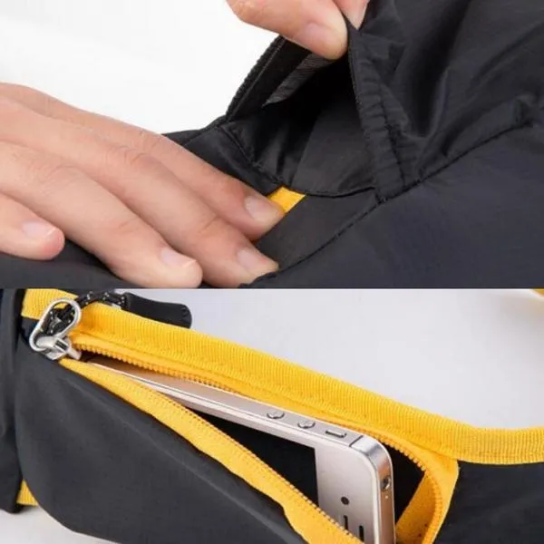 NatureHike Water Resistant Sling Shoulder Bag for Men & Women Gray