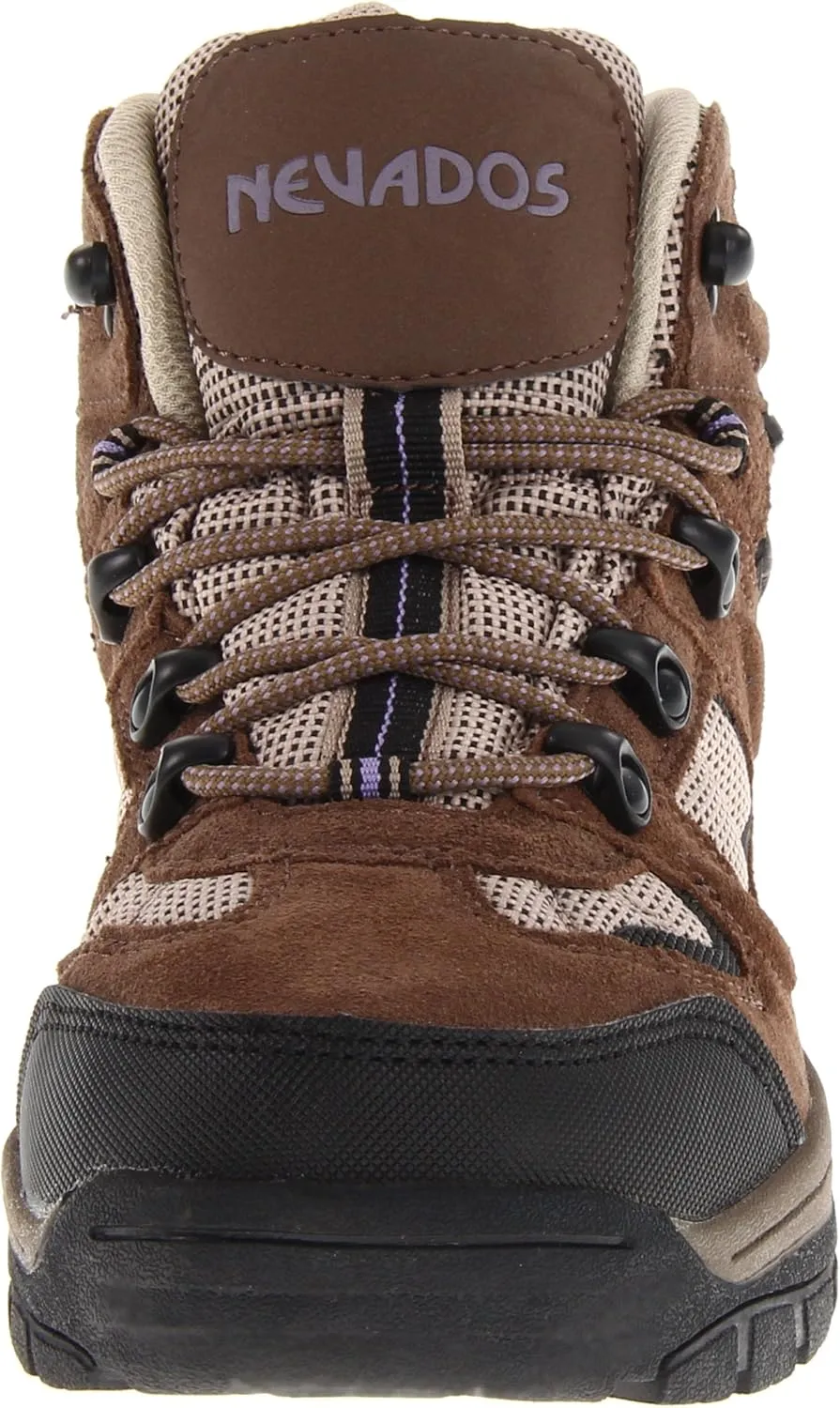 Nevados Klon Mid Hiking Boots for Women, Water Resistant, Multi-Terrain Lug Pattern, Comfortable & Weather Proof Structure Rubber Traction Outsole Cradled Footbed