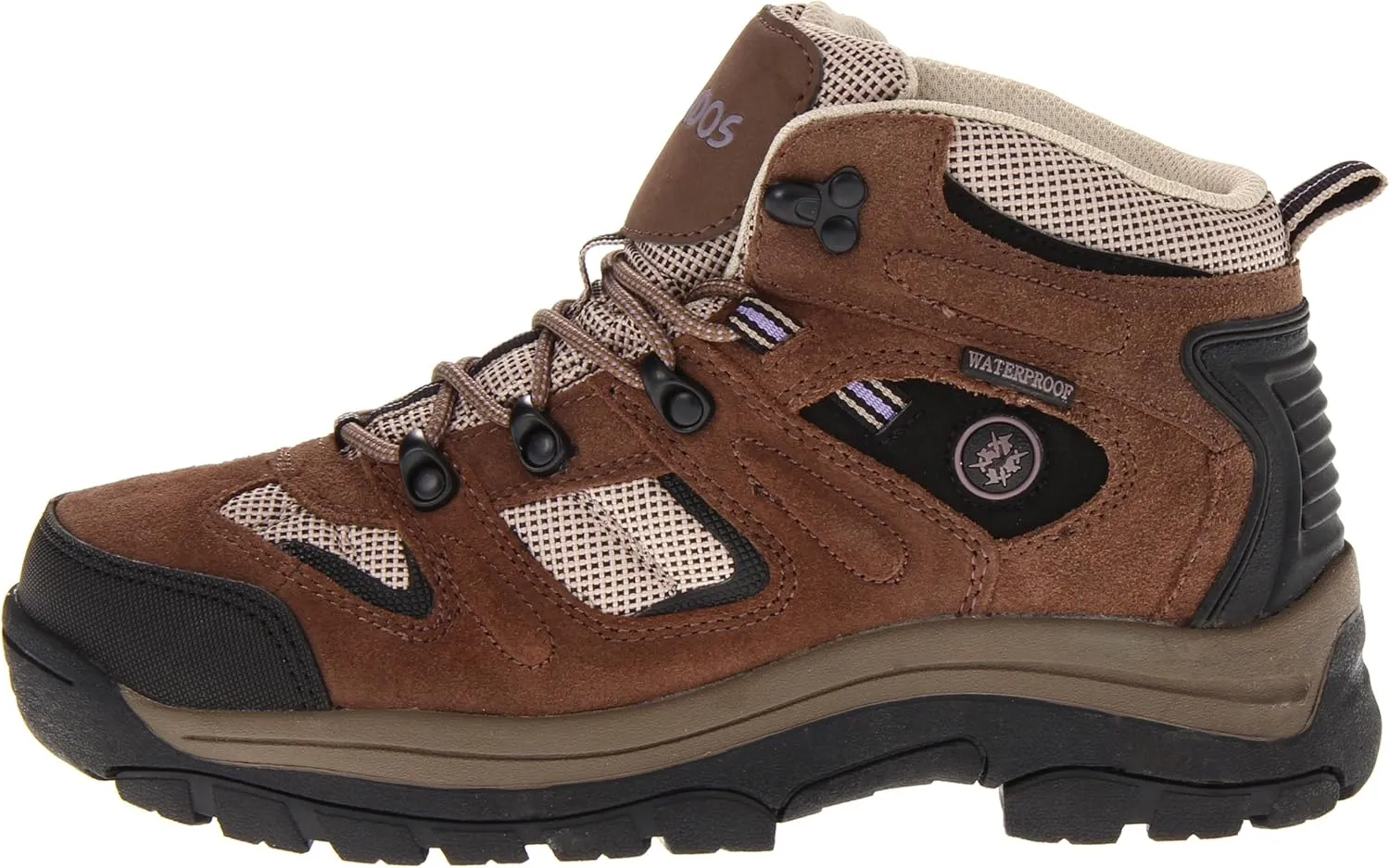 Nevados Klon Mid Hiking Boots for Women, Water Resistant, Multi-Terrain Lug Pattern, Comfortable & Weather Proof Structure Rubber Traction Outsole Cradled Footbed