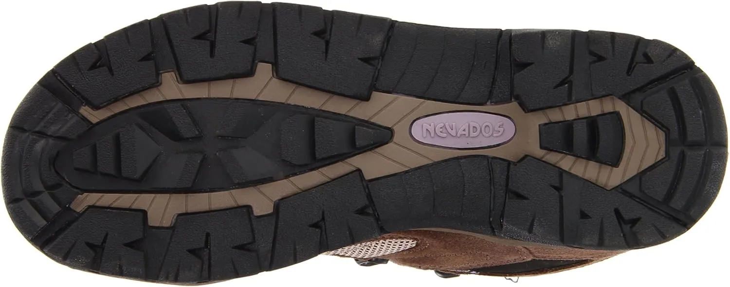 Nevados Klon Mid Hiking Boots for Women, Water Resistant, Multi-Terrain Lug Pattern, Comfortable & Weather Proof Structure Rubber Traction Outsole Cradled Footbed