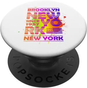 New York City NYC 5 Boroughs Big Apple Skyline ZOO York City PopSockets Standard PopGrip