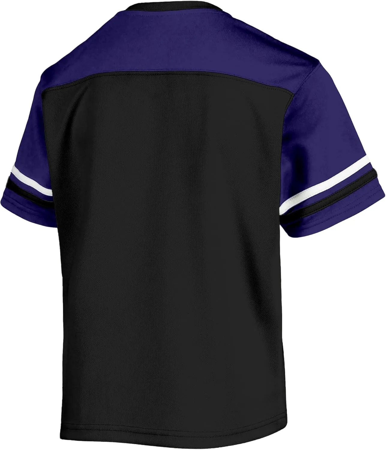 NFL Toddler 2-4 Officially Licensed Team Color V-Neck Wordmark Performance Primary Logo Jersey T-Shirt