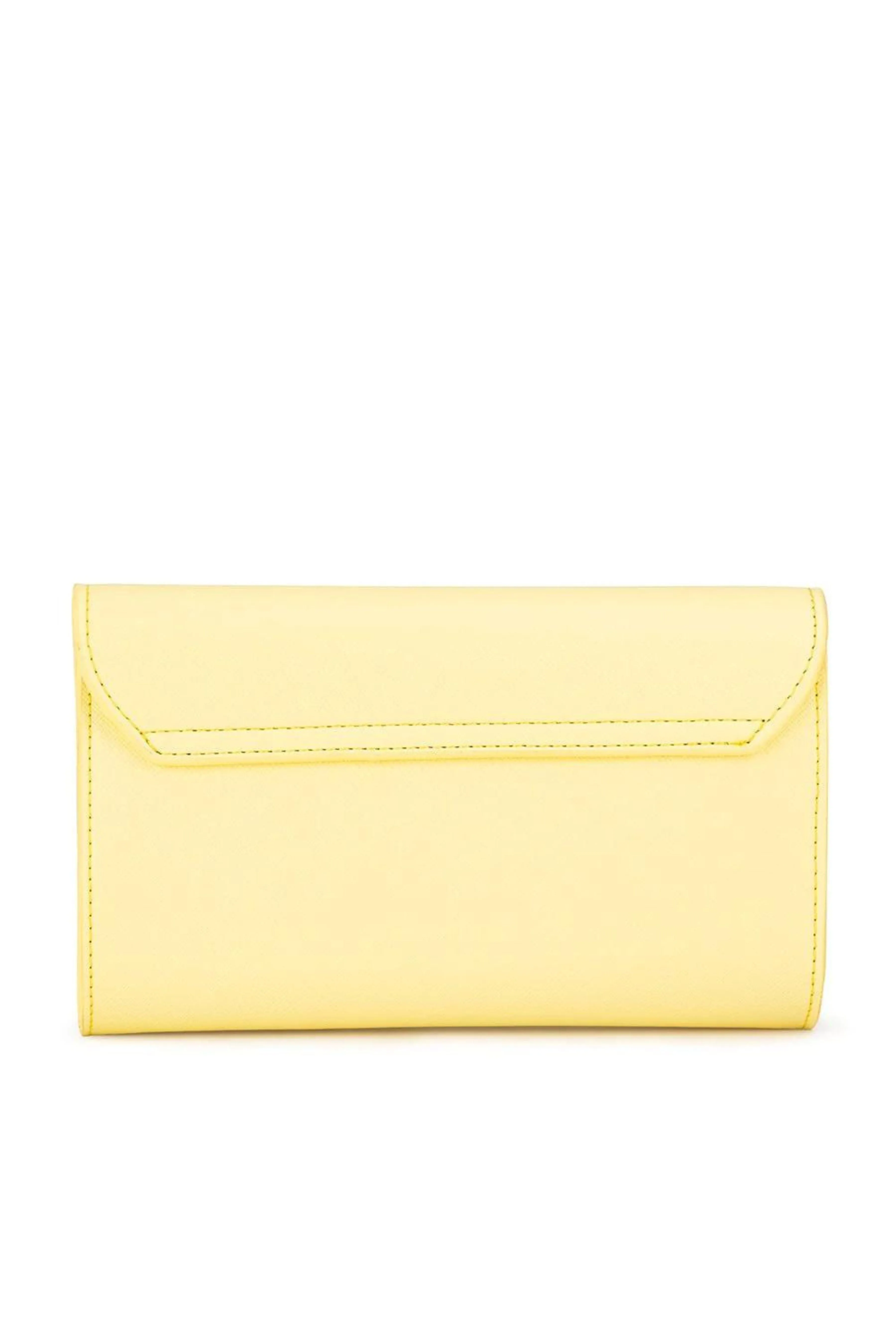 Nic Envelope Clutch - Lemon