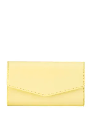 Nic Envelope Clutch - Lemon